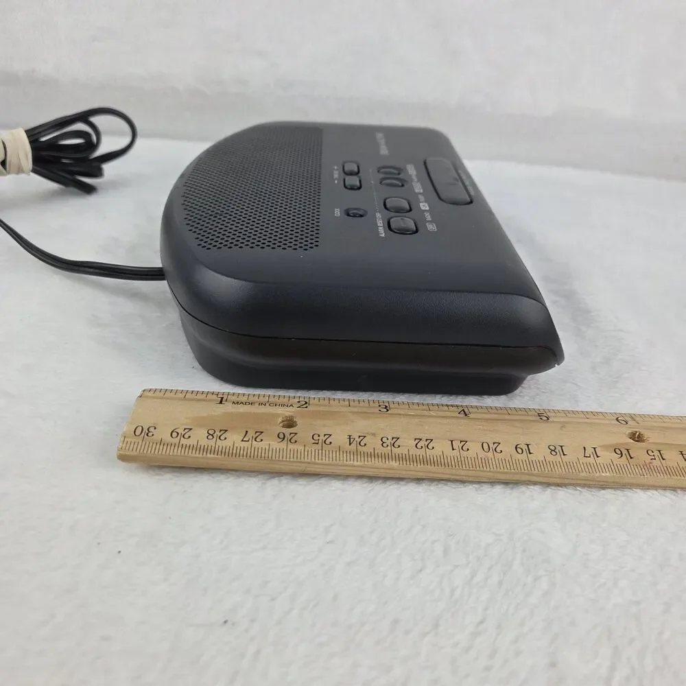 Vintage Sony Dream Machine ICF C370 Alarm Clock Radio Dual Alarm FM AM Tested